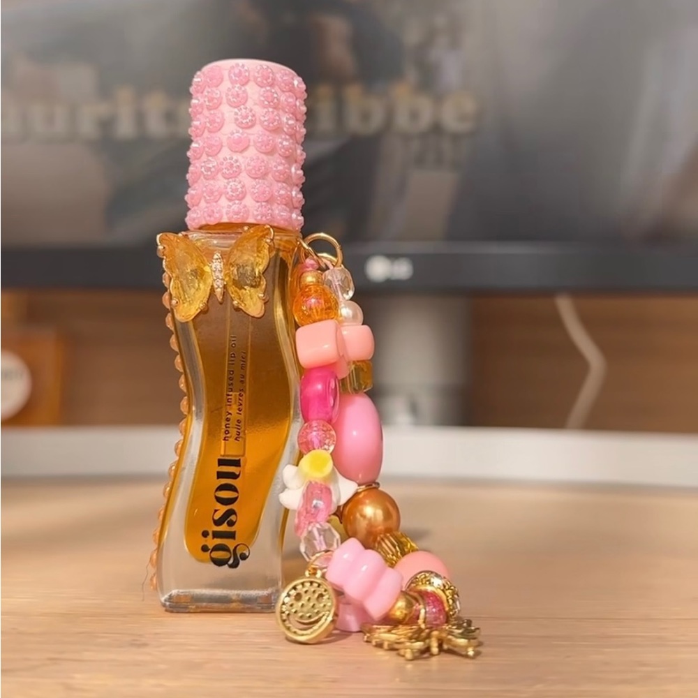 ISO Gisou Honeywood Glam Lip Oil Charm